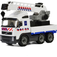 Politie Takelwagen Speelgoed met Kraan en Takelhaak – Politie Vrachtwagen
