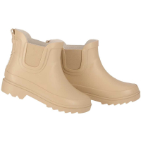 XQ Kinder regenlaarzen beige – korte regenboots – maat 33/34