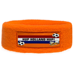 EK 2024 VOETBAL HOOFDZWEETBAND ORANJE HUP HOLLAND HUP