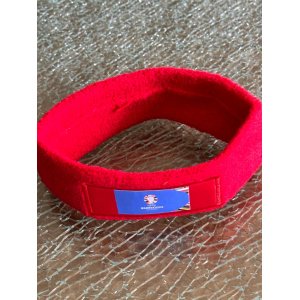 EK 2024 FOOTBALL HEAD SWEATBAND RED WITH EUROPEAN CUP