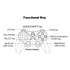 IPEGA Bluetooth Game Controller PG-9128 Kleur Zwart