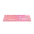 HAVIT KB871L GAMING TOETSENBORD ROZE RGB VERLICHTING