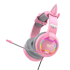 HAVIT H2233D CAT EAR RGB GAMING HEADSET KLEUR ROZE