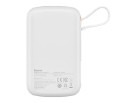 Baseus Q Power Pro Digitaal Display Power bank 10000mAh 20W Wit