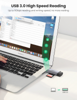 UGREEN 2-IN-1 USB-C OTG KAARTLEZER