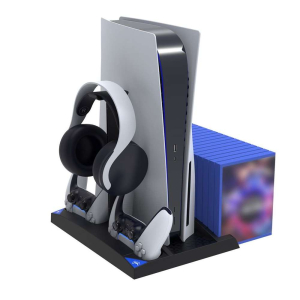 IPEGA Playstation 5 Charging and Cooling Dock Black