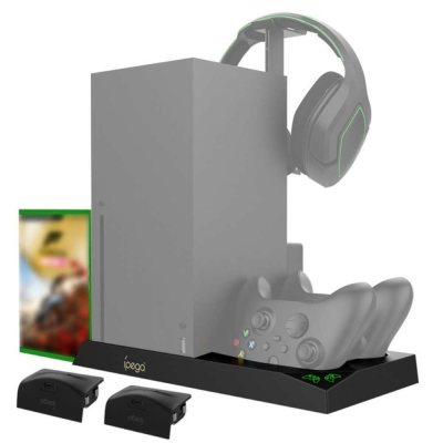IPEGA Xbox Series X Charging and Cooling Dock Black