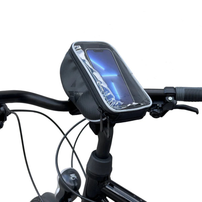 Wozinsky Bike Handlebar Bag Bike Phone Case 6.5 inch Black