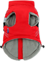 Dogs harness Reflective jacket red