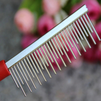 stainless steel dog comb pet for cat and dog tangles