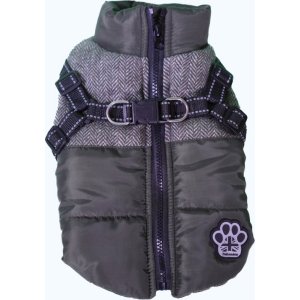 Tweed harness jacket Green Brand Pet London