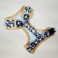 Heat Transfer Printing Mesh Breathable Chest and Back Harness Set M