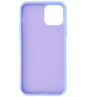 Iphone 12 - 12 Pro TPU Hoesje Back Cover Color Paars