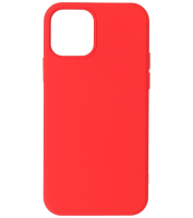 Iphone 12 - 12 Pro TPU Hoesje Back Cover Color Rood