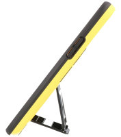 Iphone 12 - 12 Pro Stand Hardcase Back Cover Color Geel