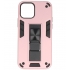 Iphone 12 - 12 Pro Stand Hardcase Back Cover Color Roze