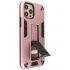 Iphone 12 - 12 Pro Stand Hardcase Back Cover Color Roze