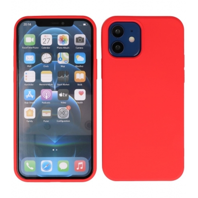 Iphone 12 Mini TPU Hoesje Back Cover Color Rood