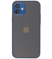 Iphone 12 Mini Hoesje Hard Case Color Blauw