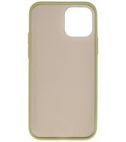 Iphone 12 Mini Hoesje Hard Case Color Navy Groen