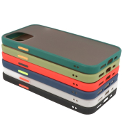 Iphone 12 Mini Hoesje Hard Case Color Rood