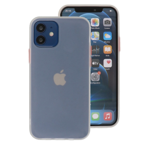 Iphone 12 Mini Hoesje Hard Case Color Wit