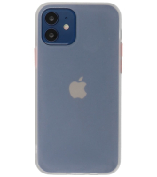 Iphone 12 Mini Hoesje Hard Case Color Wit