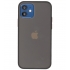 Iphone 12 Mini Hoesje Hard Case Color Zwart