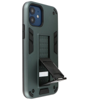 Iphone 12 Mini Stand Hardcase Back Cover Color Groen
