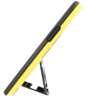 Iphone 12 Mini Stand Hardcase Back Cover Color Geel