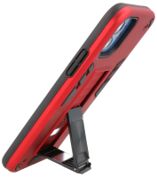 Iphone 12 Mini Stand Hardcase Back Cover Color Rood