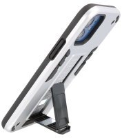 Iphone 12 Mini Stand Hardcase Back Cover Color Zilver