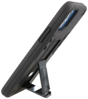 Iphone 12 Mini Stand Hardcase Back Cover Color Zwart