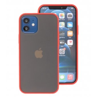 Iphone 12 Mini Hoesje Hard Case Color Rood