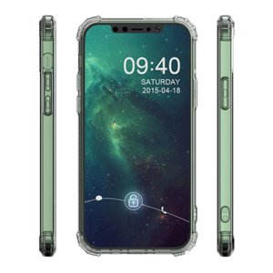 Schokbestendig TPU hoesje iPhone 12 mini Transparant