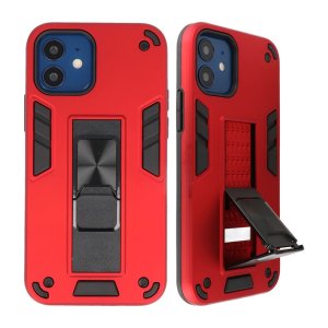 Iphone 12 Mini Stand Hardcase Back Cover Color Rood