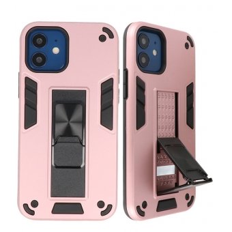 Iphone 12 Mini Stand Hardcase Back Cover Color Roze