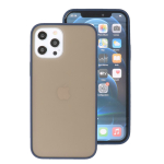 Iphone 12 Pro Max Hoesje Hard Case Color Blauw