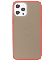 Iphone 12 Pro Max Hoesje Hard Case Color Rood