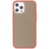 Iphone 12 Pro Max Hoesje Hard Case Color Rood