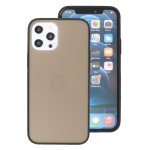 Iphone 12 Pro Max Hoesje Hard Case Color Zwart