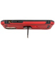Iphone 12 Pro Max Pantser Hoesje met Ring Houder Rood