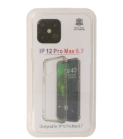 Schokbestendig TPU hoesje iPhone 12 Pro Max Transparant