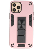 Iphone 12 Pro Max Stand Hardcase Back Cover Color Roze