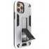 Iphone 12 Pro Max Stand Hardcase Back Cover Color Zilver