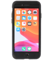 Iphone 7/8/SE2020/SE2022 Leer Hoesje BackCover Navy