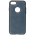 Iphone 7/8/SE2020/SE2022 Leer Hoesje BackCover Navy