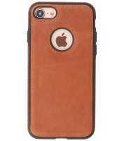 Iphone 7/8/SE2020/SE2022 Leer Hoesje BackCover Cognac
