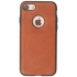 Iphone 7/8/SE2020/SE2022 Leer Hoesje BackCover Cognac