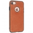 Iphone 7/8/SE2020/SE2022 Leer Hoesje BackCover Cognac